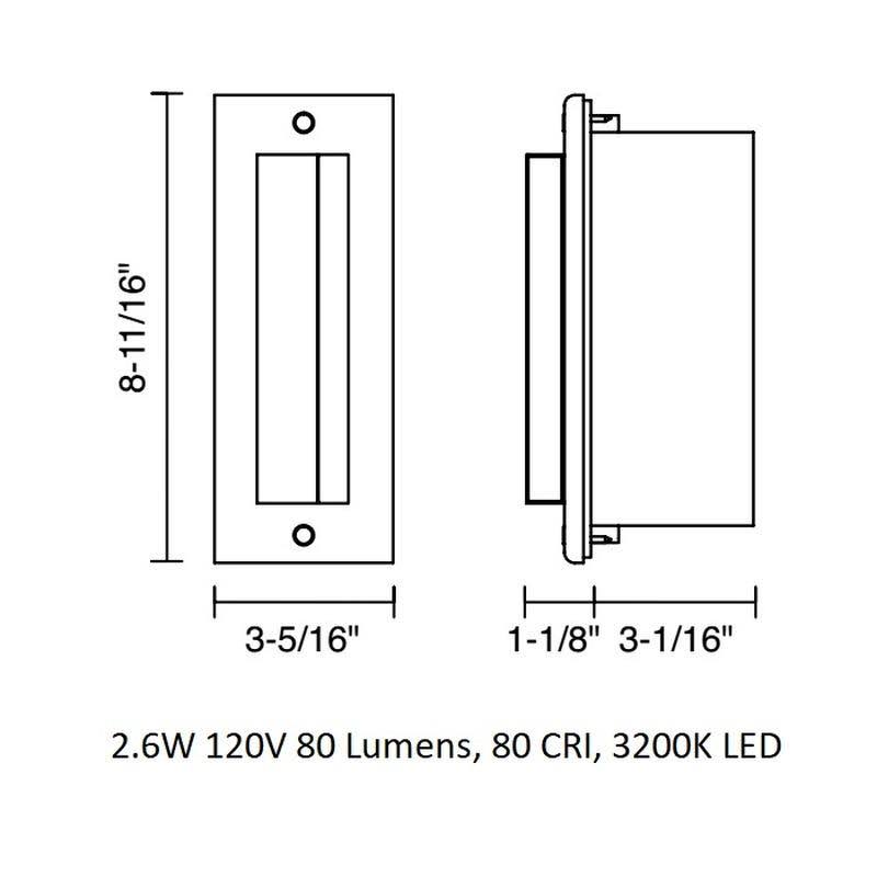 White LED Step Light P169522
