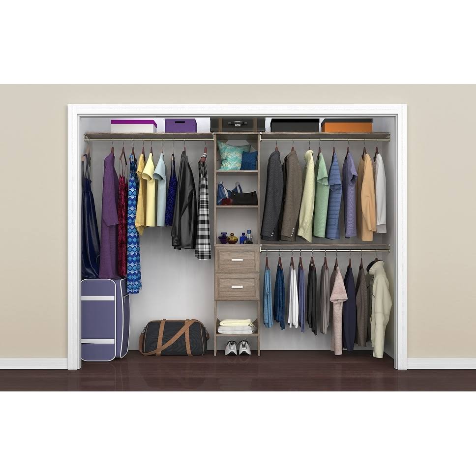 Natural Gray Closet Organizer X3174