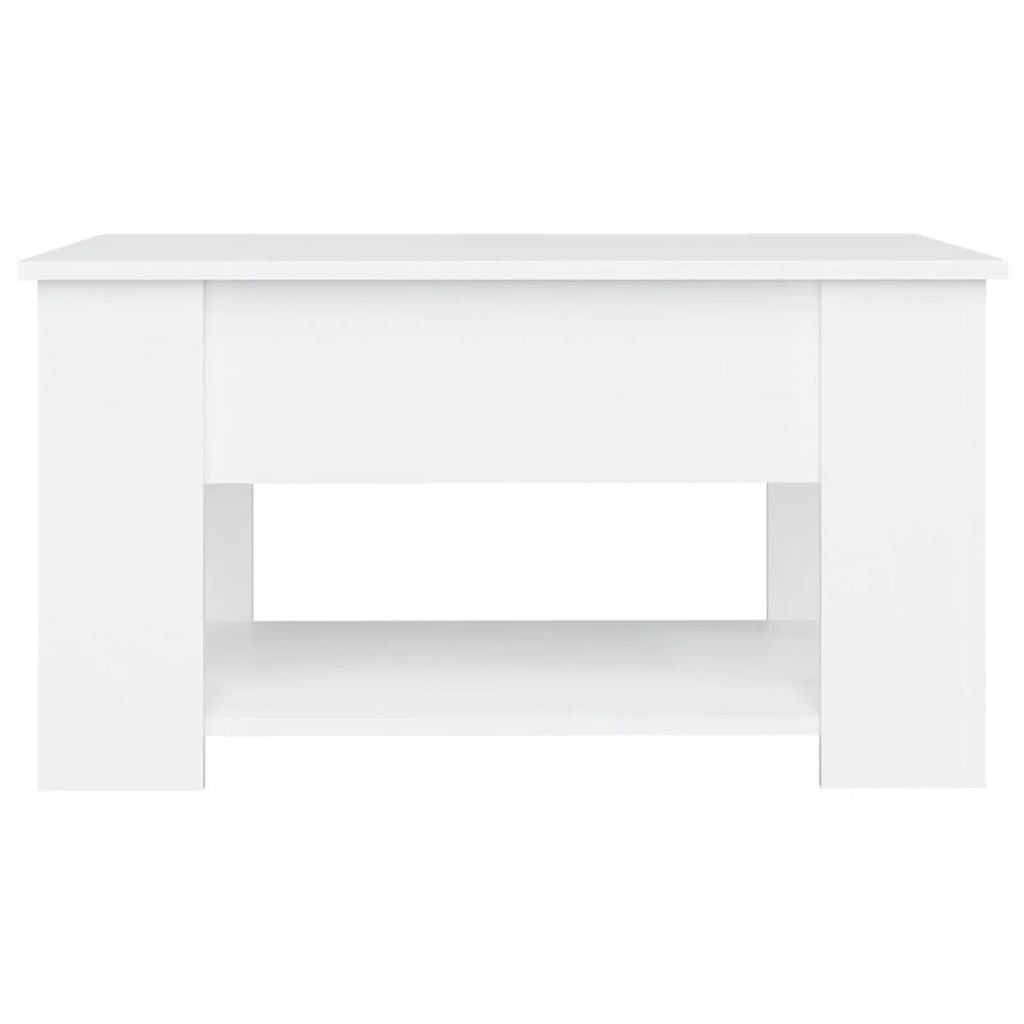 White Engineered Wood Coffee Table J203