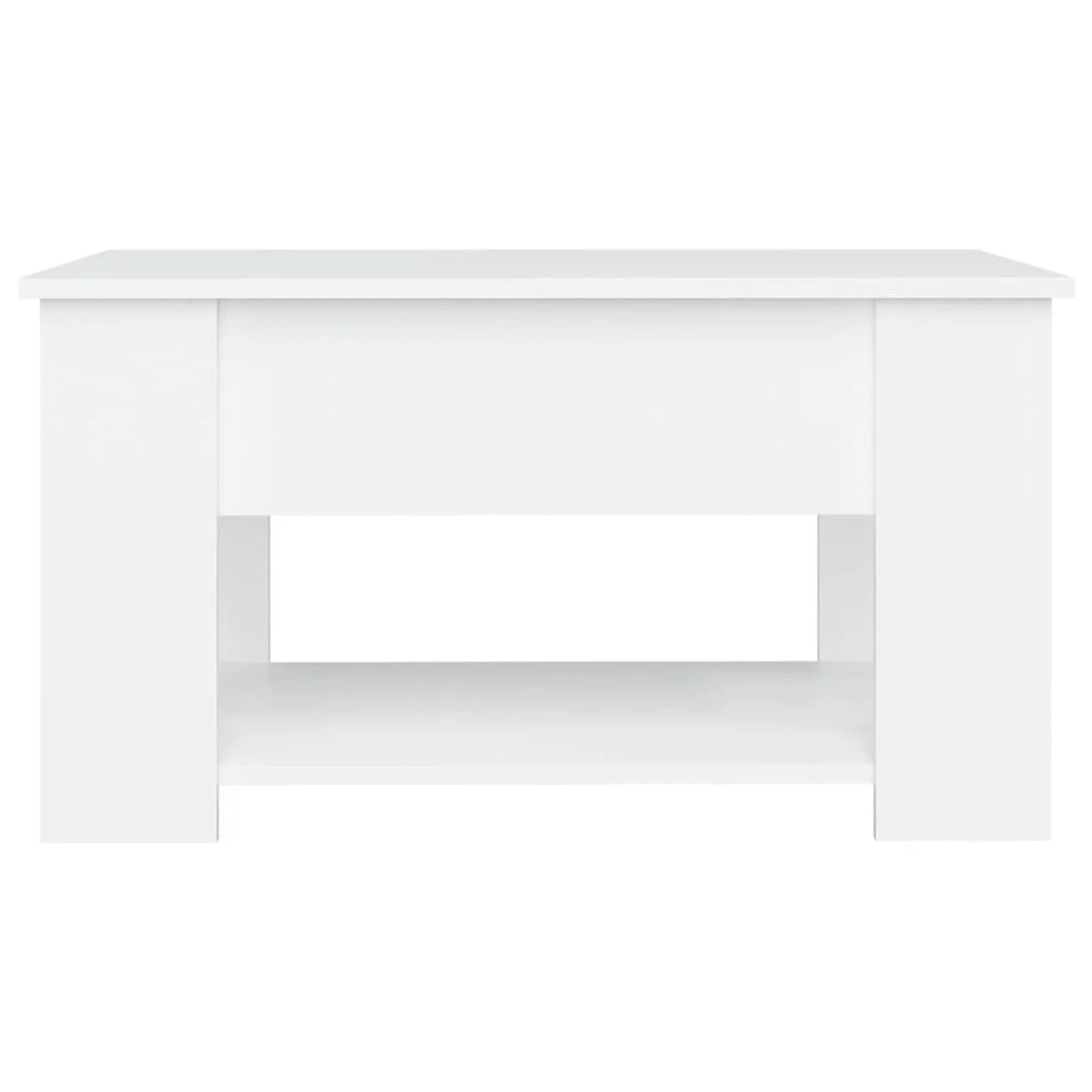 White Engineered Wood Coffee Table J203