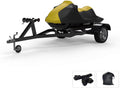 Yellow/Black Jet Ski Cover with Trailer Straps and Storage Bag M836