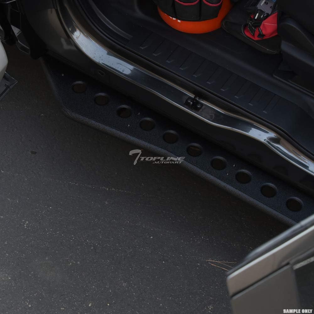 Textured Black Rock Slider Side Step Rail Nerf Bars H97408
