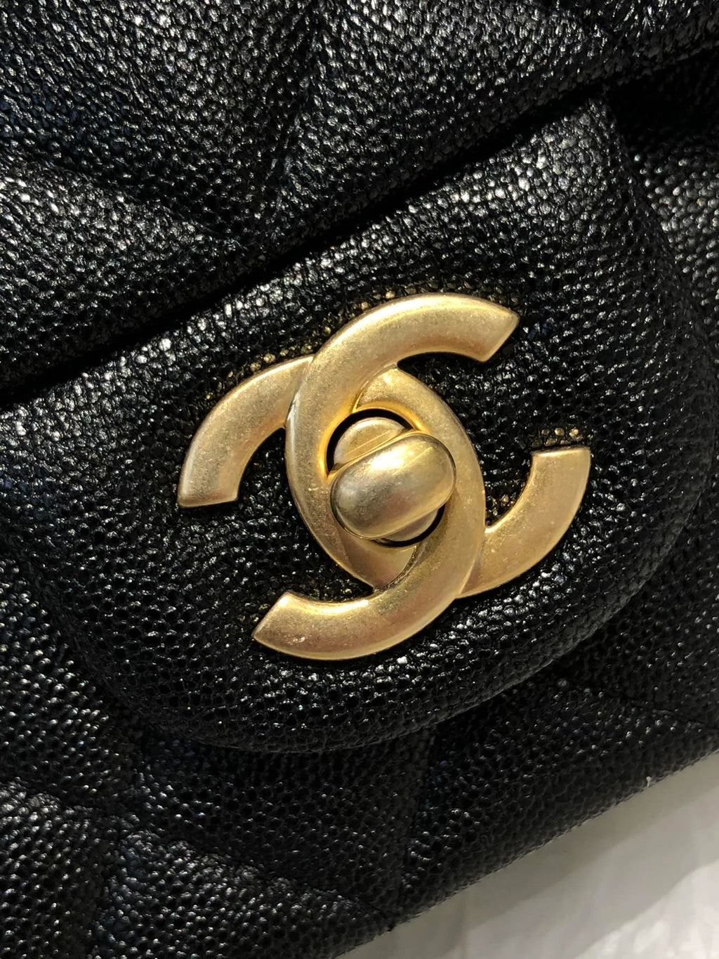 Mini Flap Bag With Top Handle Black A205