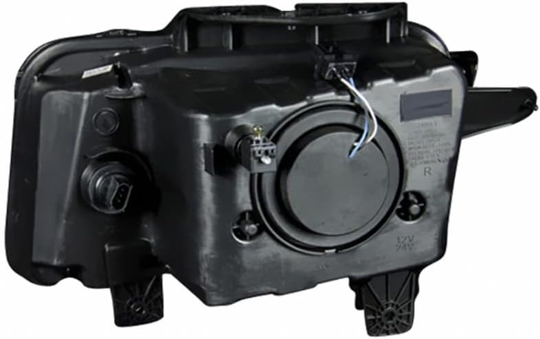 Projector Headlights with Halo Black CCFL A8773