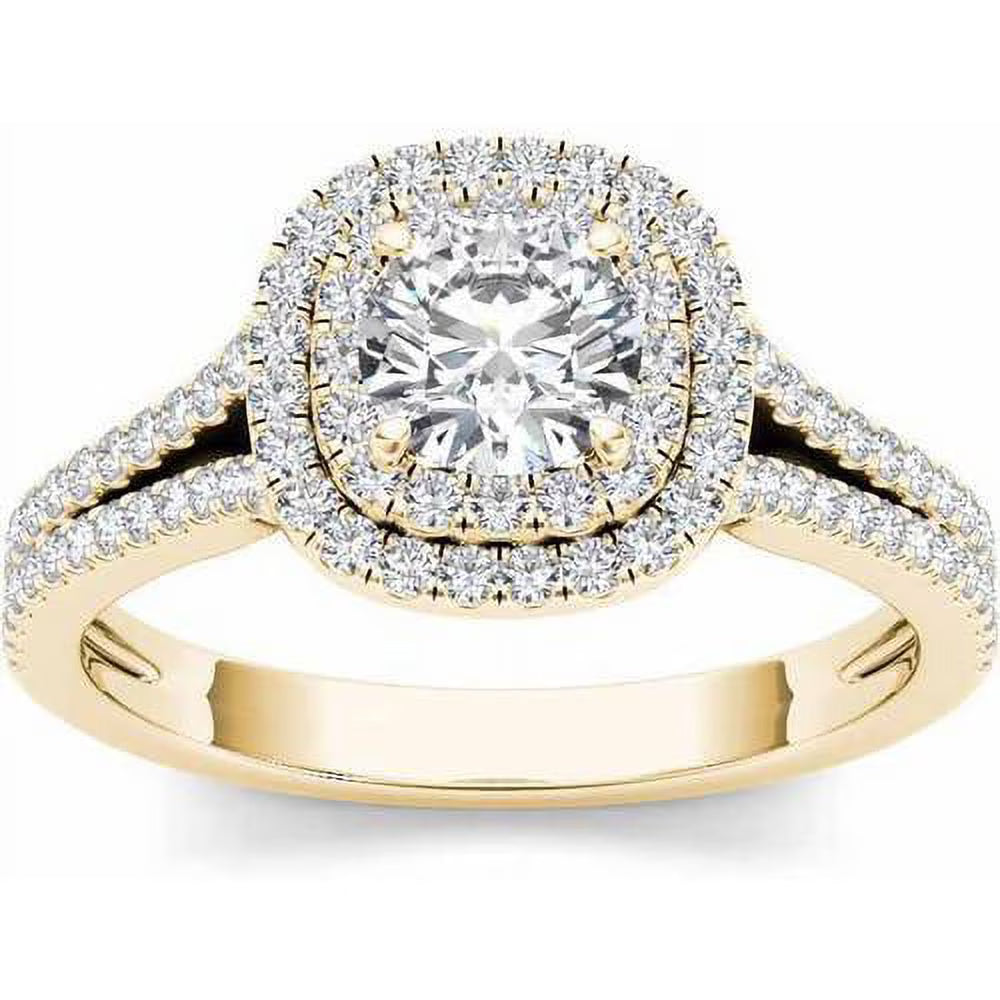 14kt Yellow Gold Diamond Engagement Ring N115289