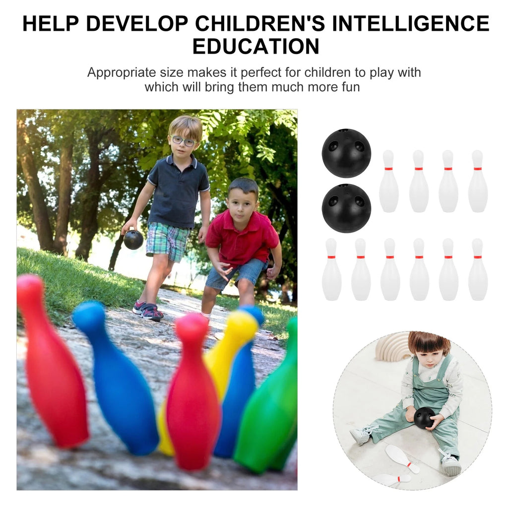 Kids Bowling Balls Plastic Bowling Toy Set I8979