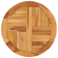 Solid Teak Wood Rotating Table Disk C841