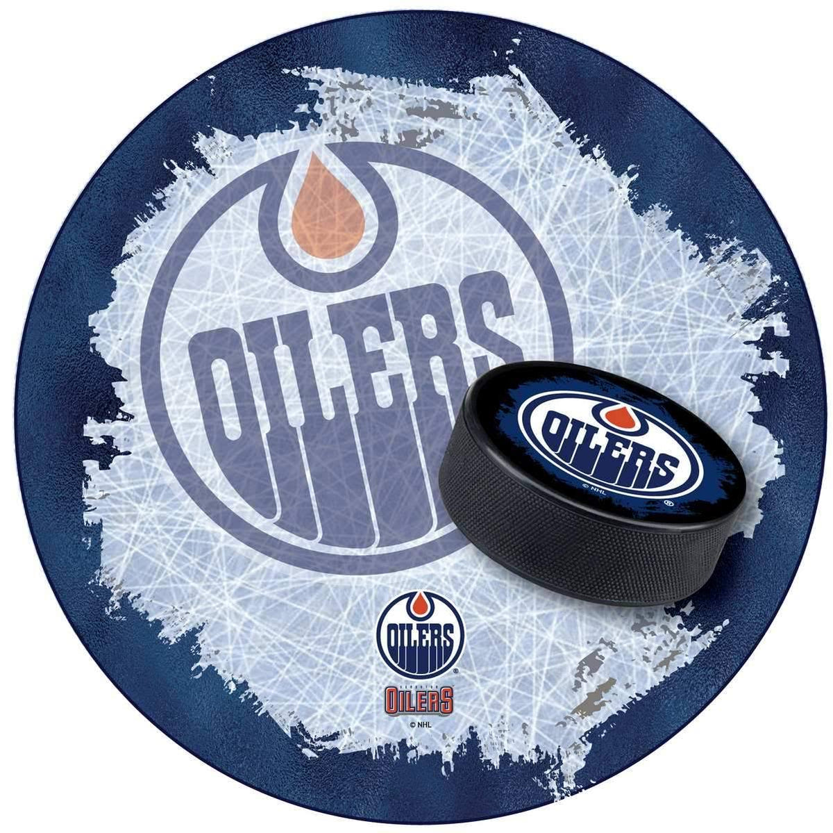 42 in. Edmonton Oilers Pub Table N658