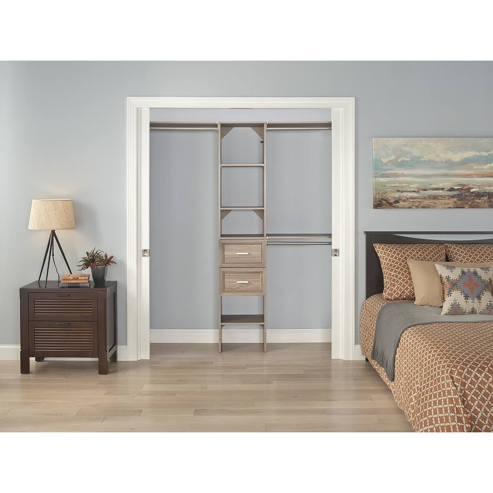 Natural Gray Closet Organizer X3174