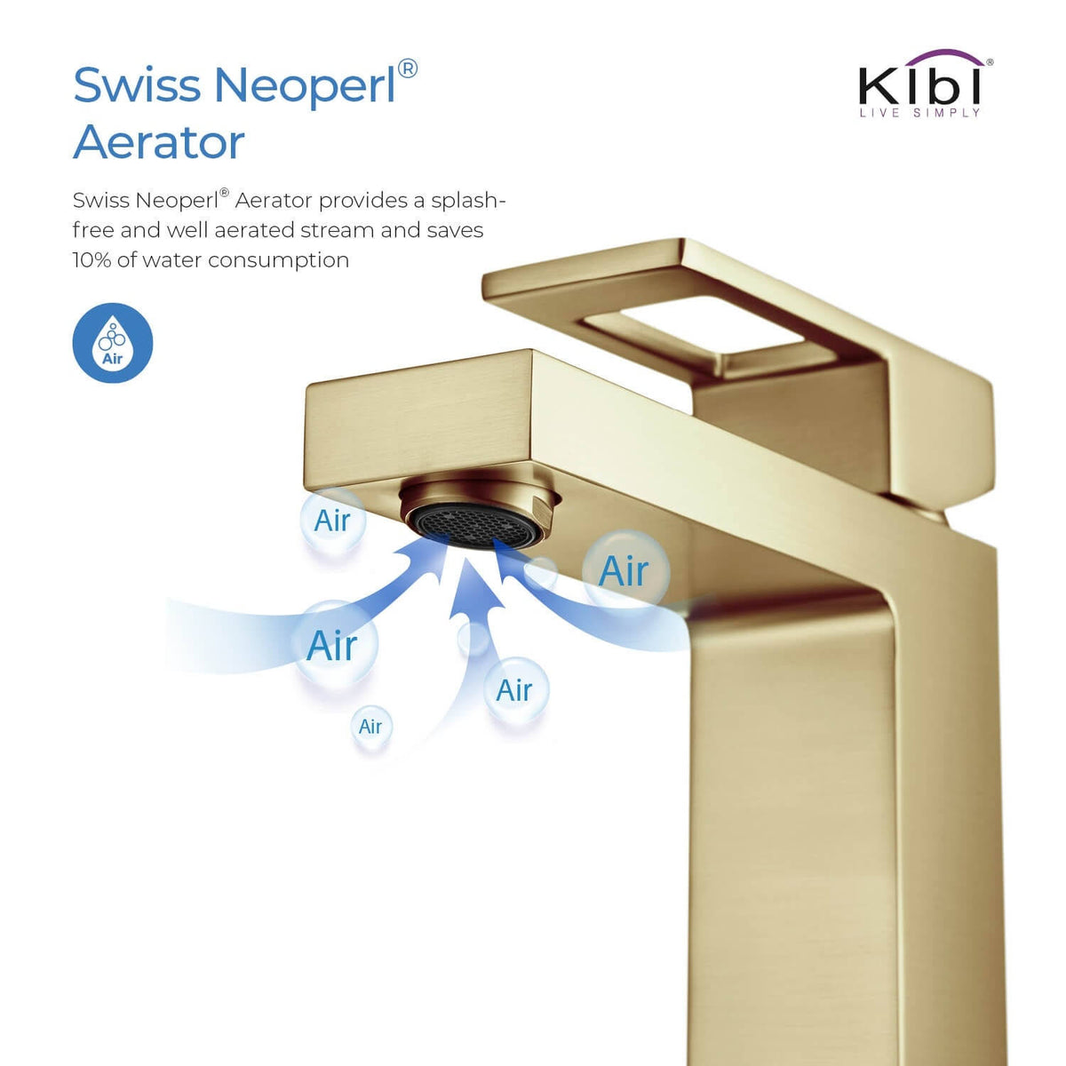 Brushed Nickel Single Hole Bathroom Faucet Q97731