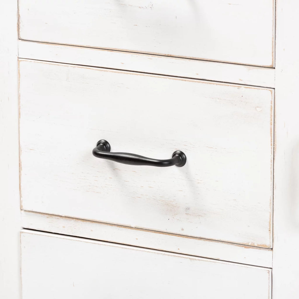 White Oak Brown 3-Drawer Wood K72540