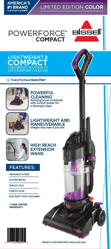 Compact Bagless Vacuum L732518
