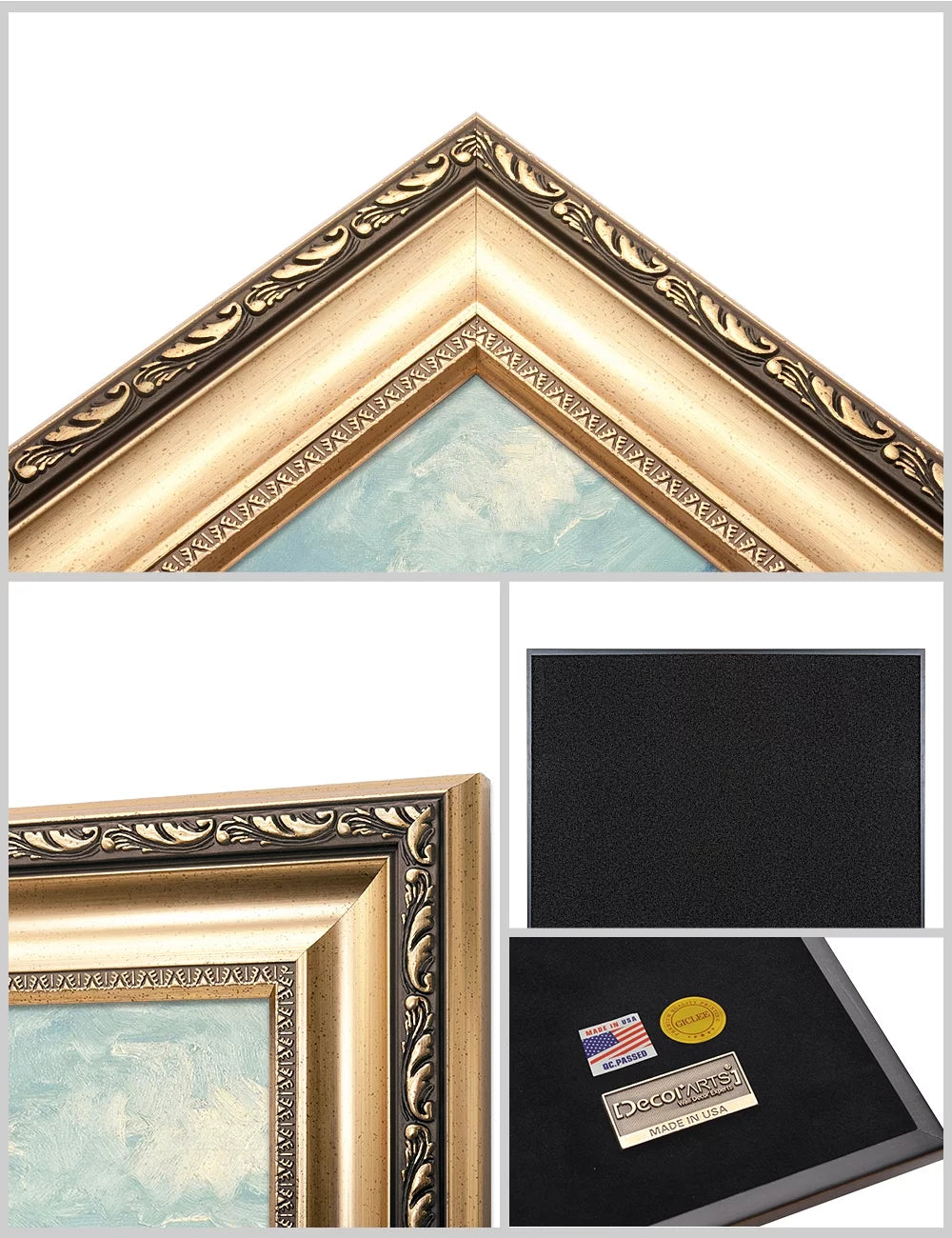 Giclee Print on Canvas Framed Wall Art 30x26 K226
