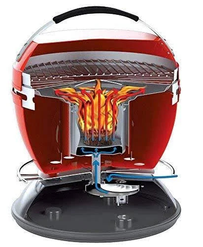 Portable Grill Red X89063