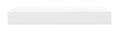 White 12inch Engineered Wood Floating Wall Shelf Q26982