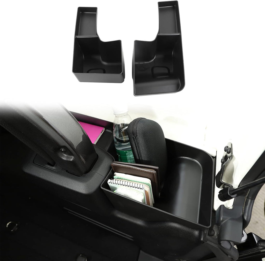 Trunk Storage Tray Organizers Rear Cargo Side Box Pack of 2 H4379