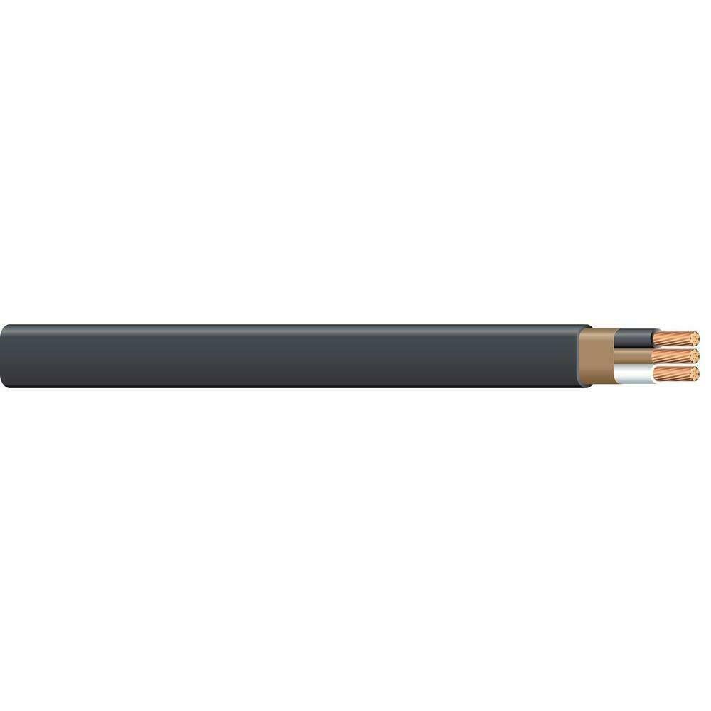 50 ft. 8/2 Black Stranded Cu NM-B W/G Wire V6689