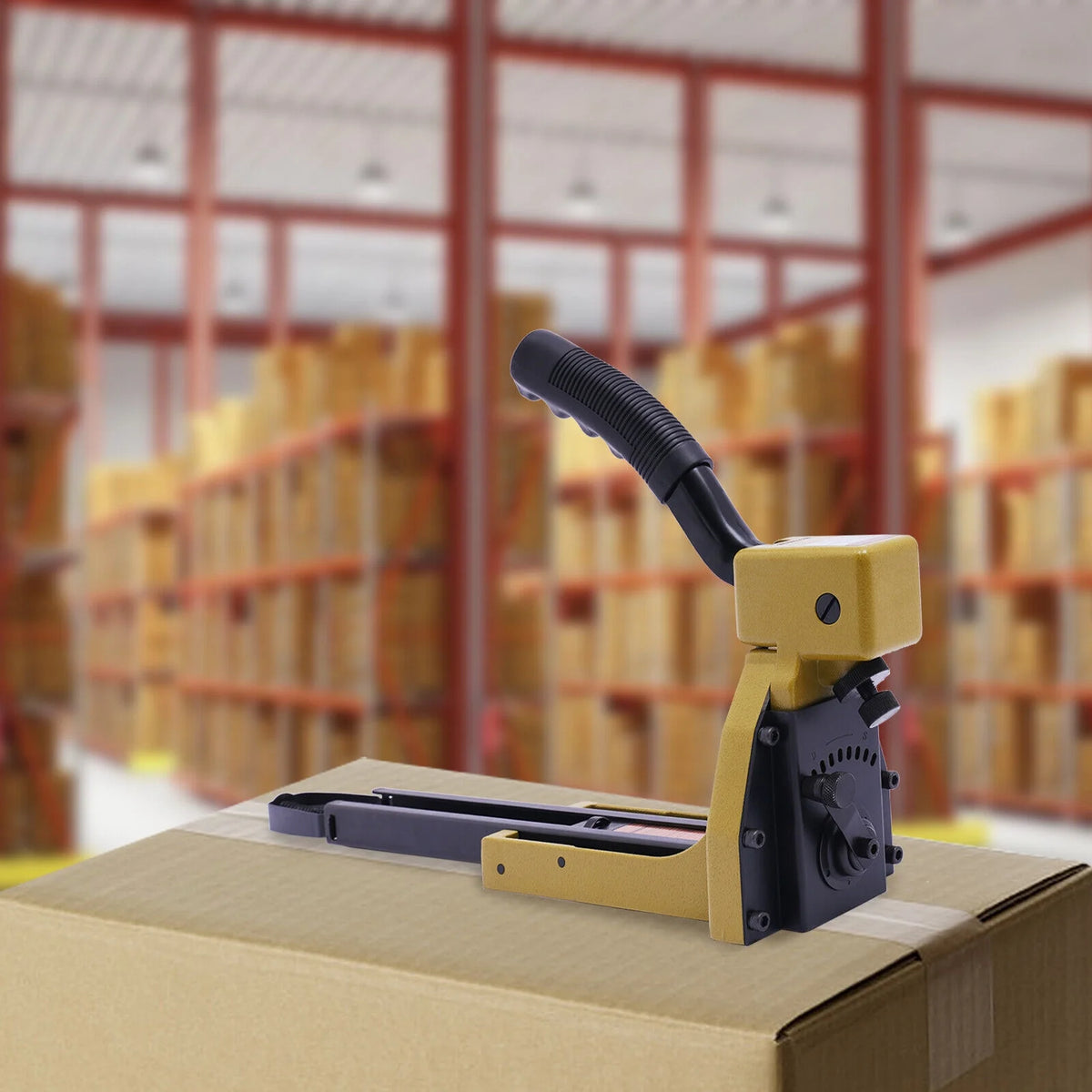 Manual Carton Closing Stapler with 100 Staples S90503