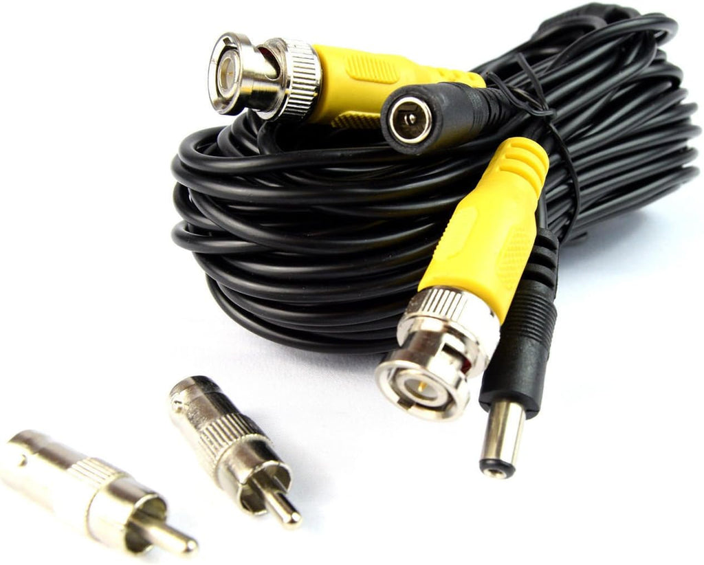 8 x 60 FT BNC Video Power Security Cable B2616