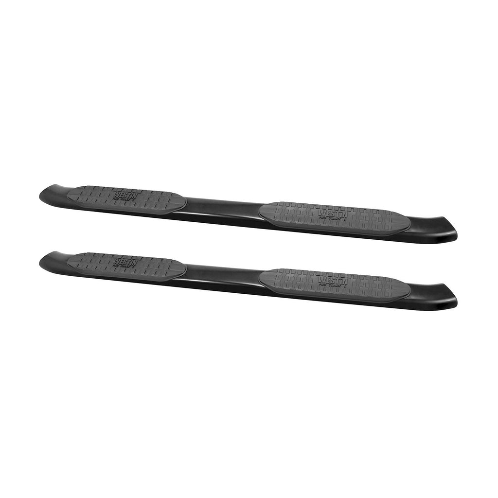 Black Oval Step Nerf Bars W169