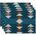18 inch x 14 inch Geometric Print Placemat M92421
