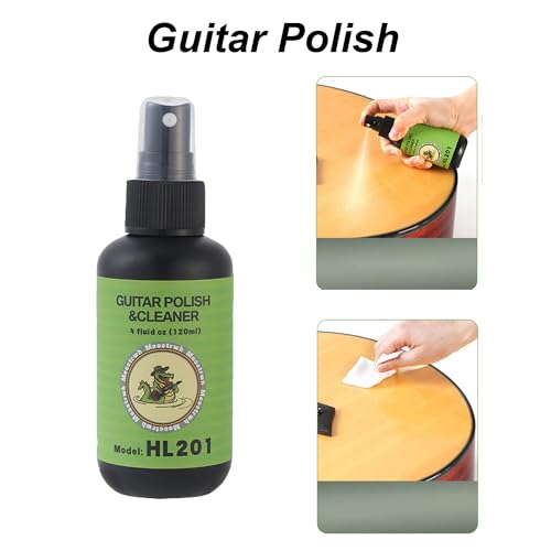 Guitar Cleaning Kit, Fretboard Lemon Oil, Polish and Oil Care Q969714