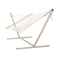 Large Cotton Rope Hammock with Stand Z651