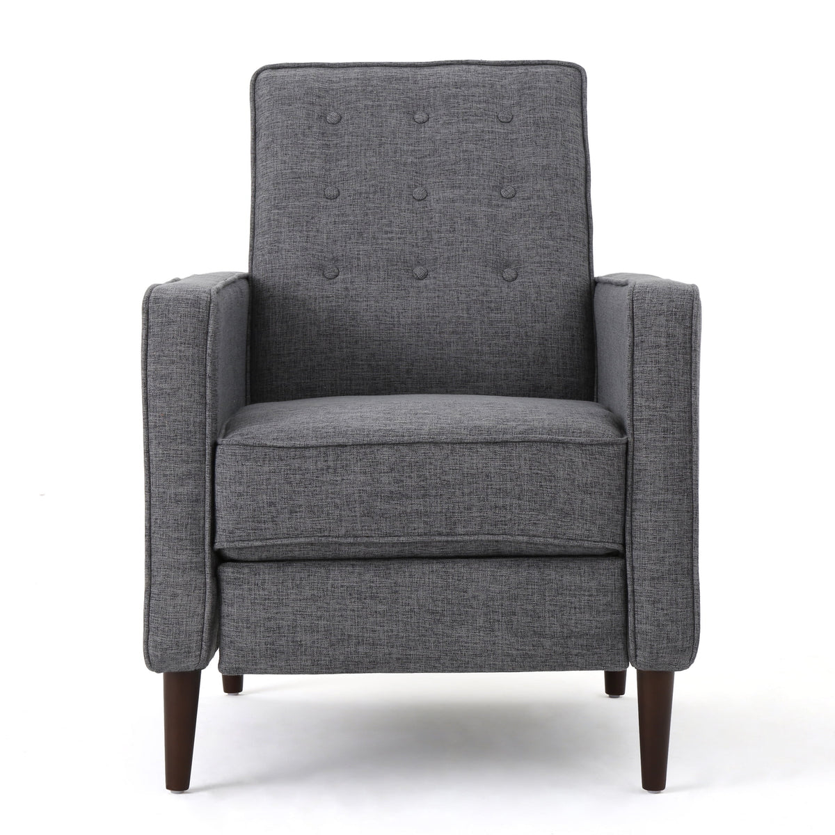 Grey Fabric Recliner U2507