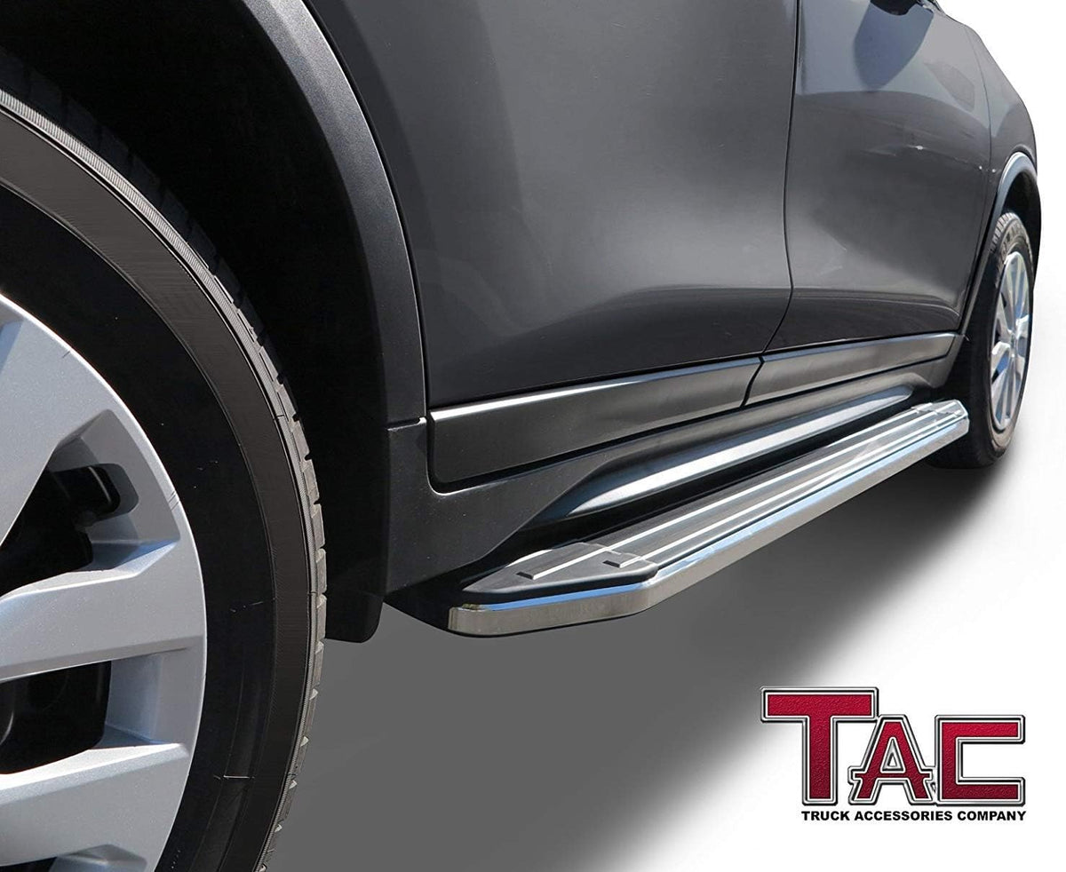 Aluminum Black Side Steps Running Boards 2 Pieces A426665