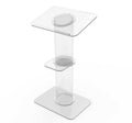 Plastic Full Podium Fixture Displays K900