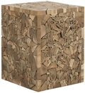 Teak Square Stool N194180