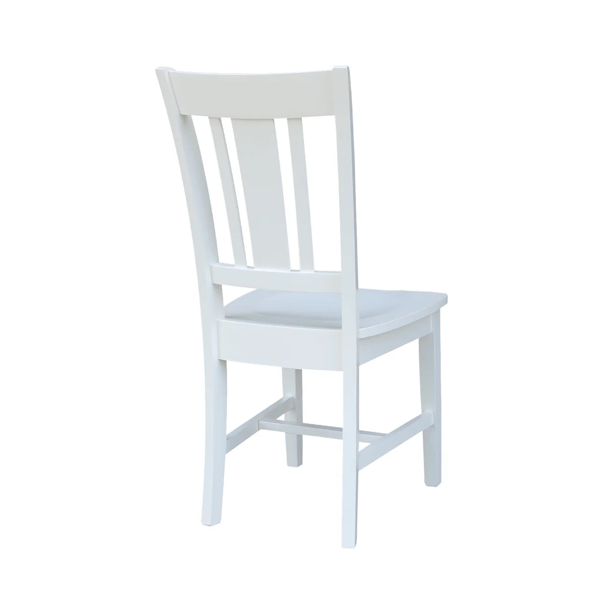 White Solid Wood Splatback Chairs Set of 2 K225813