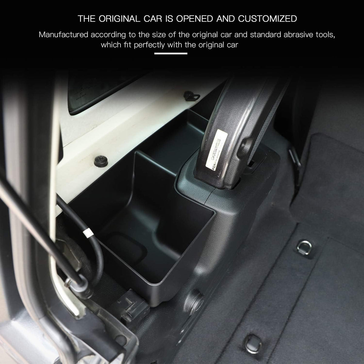 Trunk Storage Tray Organizers Rear Cargo Side Box Pack of 2 H4379