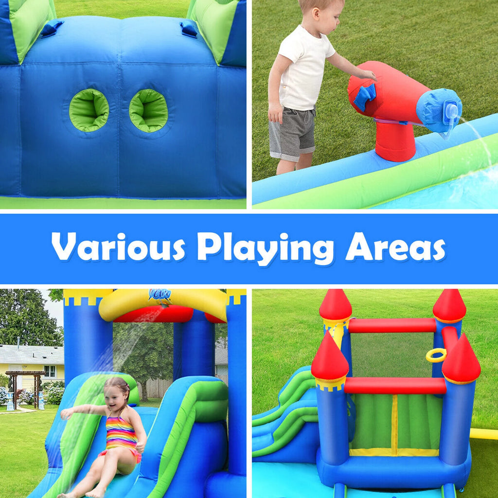 Inflatable Bouncer Climbing Slide Bounce House Water Park Ball Pit S512428