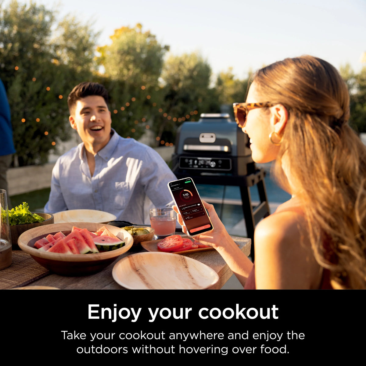 7-in-1 Outdoor Grill & Smoker V768939