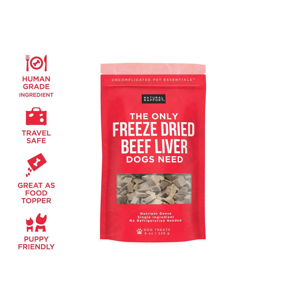 Freeze Dried Beef Liver Dog Treats S8969