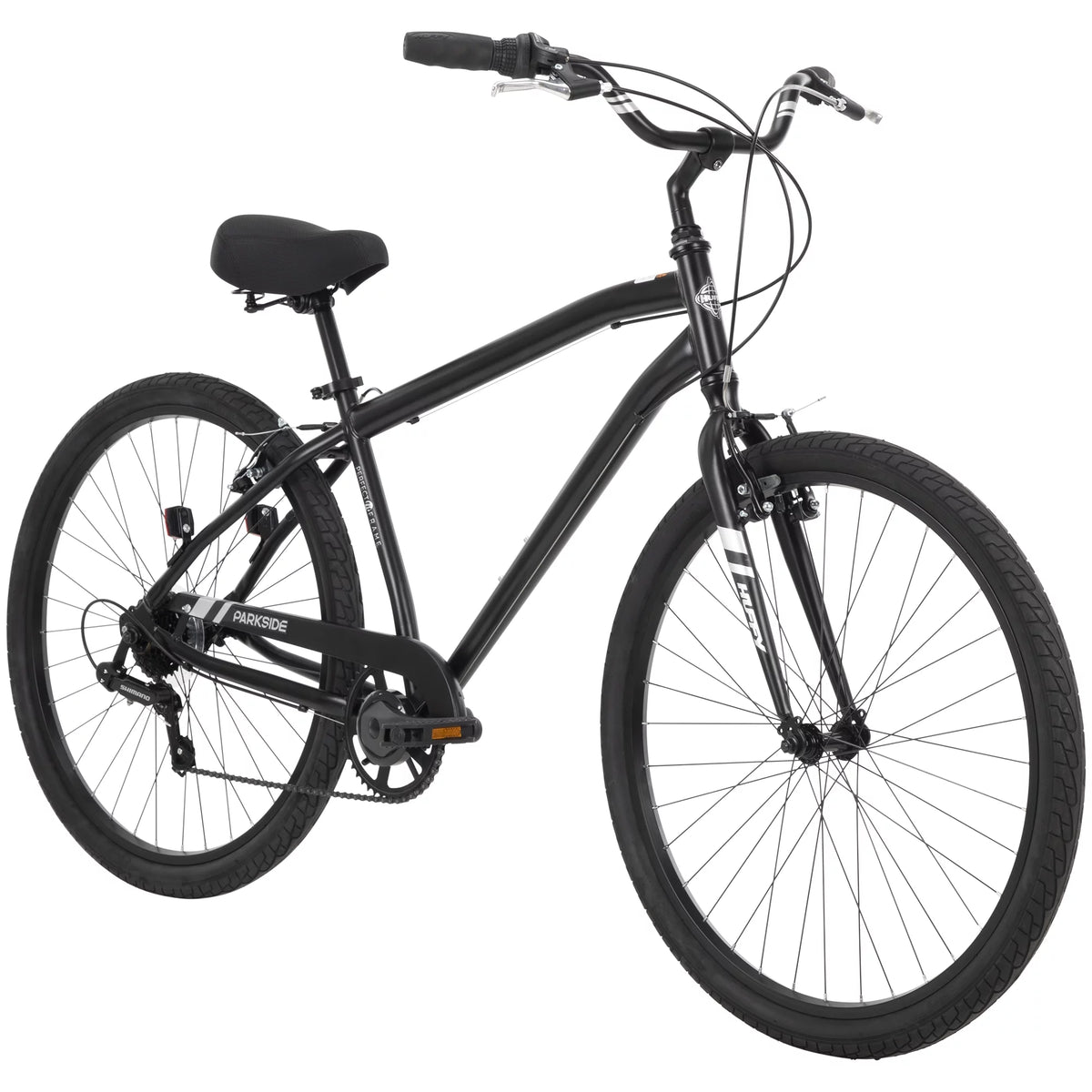 Matte Black 7-Speed Bike S9306
