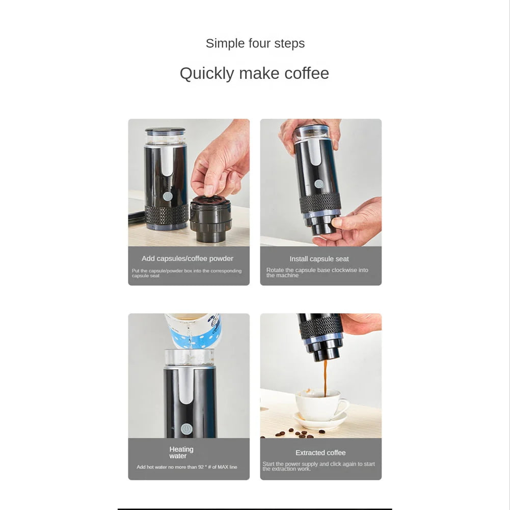 Portable Wireless Electric Coffee Machine C255577