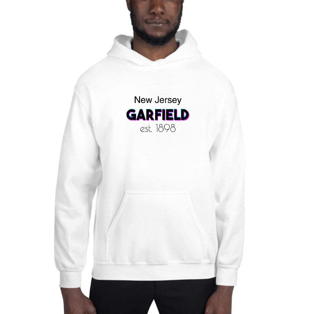 Tri Color Garfield Hoodie Pullover Sweatshirt R19833