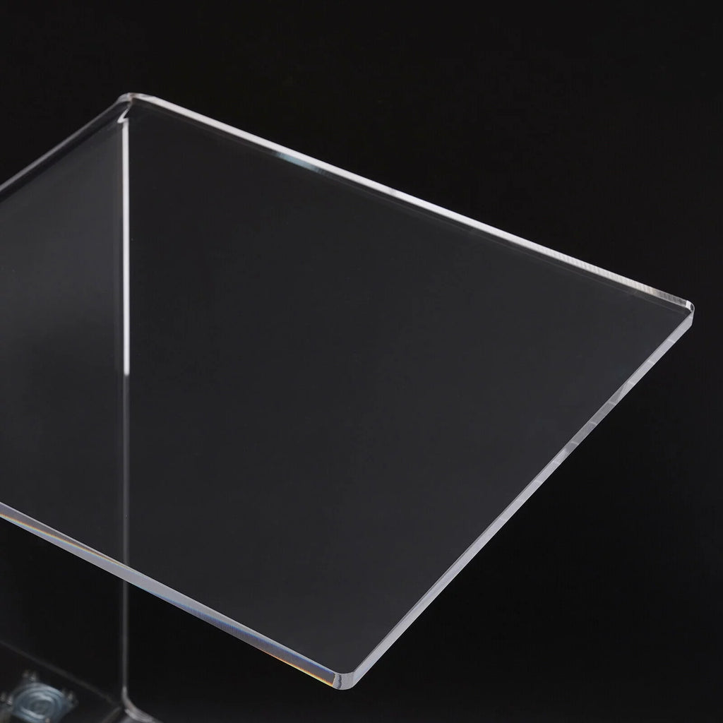 Transparent Acrylic C Shape Sofa Side Table K996387