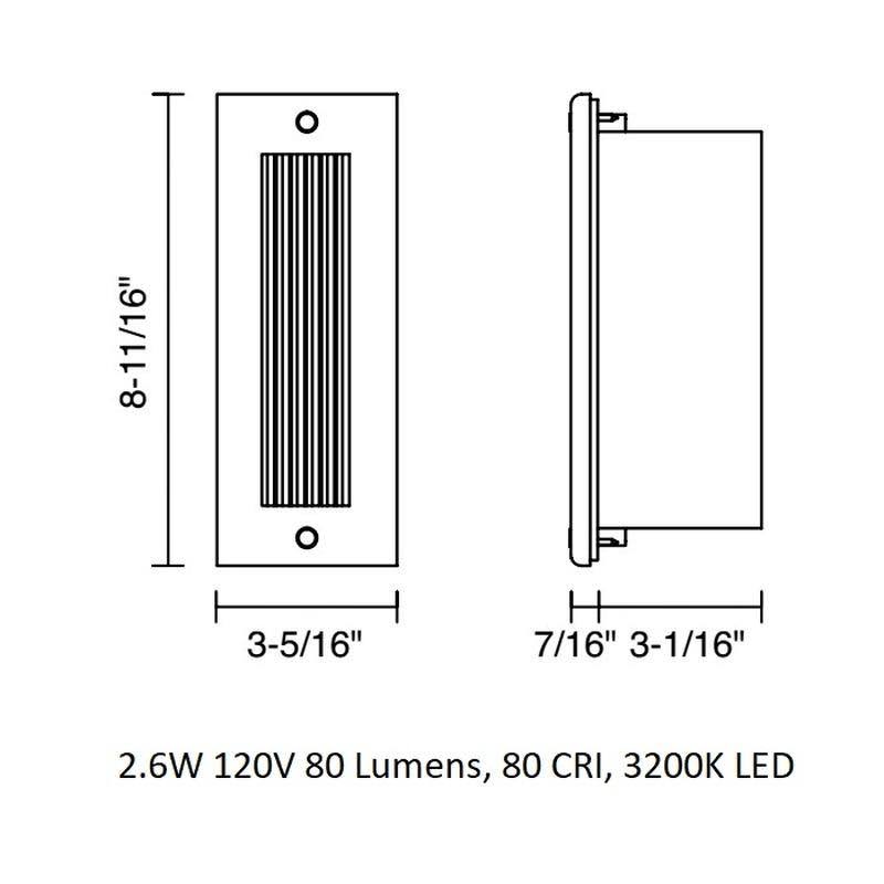 White LED Step Light P169522