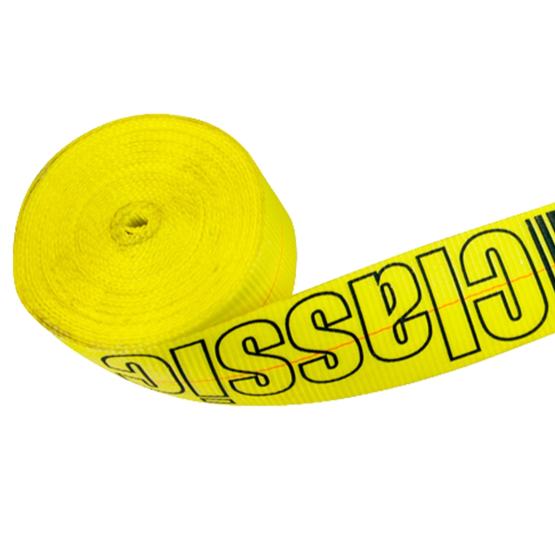 Ratchet Strap with Wire Hooks, 3 inch x 27 foot, 2 Pack, Yellow, 5000 Lbs SWL K8752