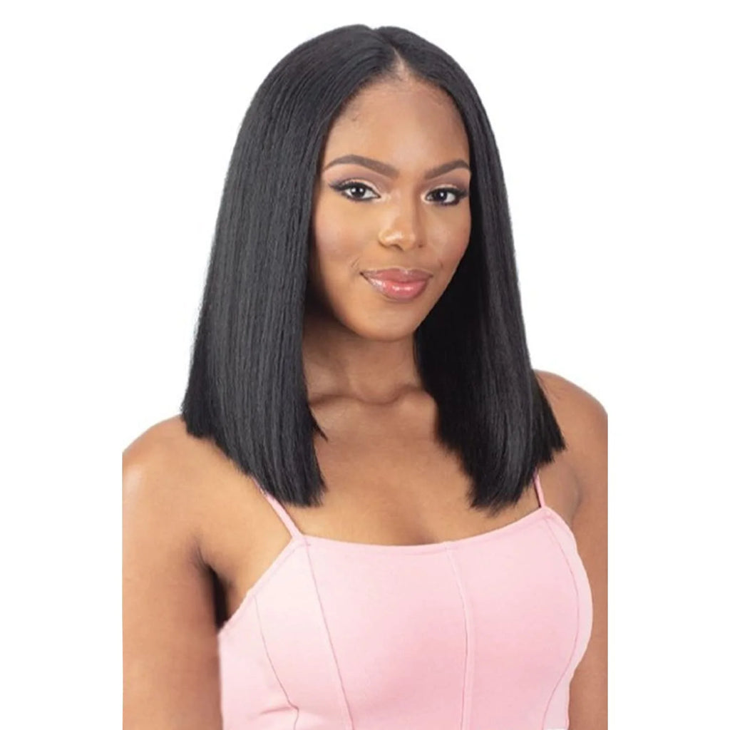 U Part Wig Natural Yaky Straight 14" N8713