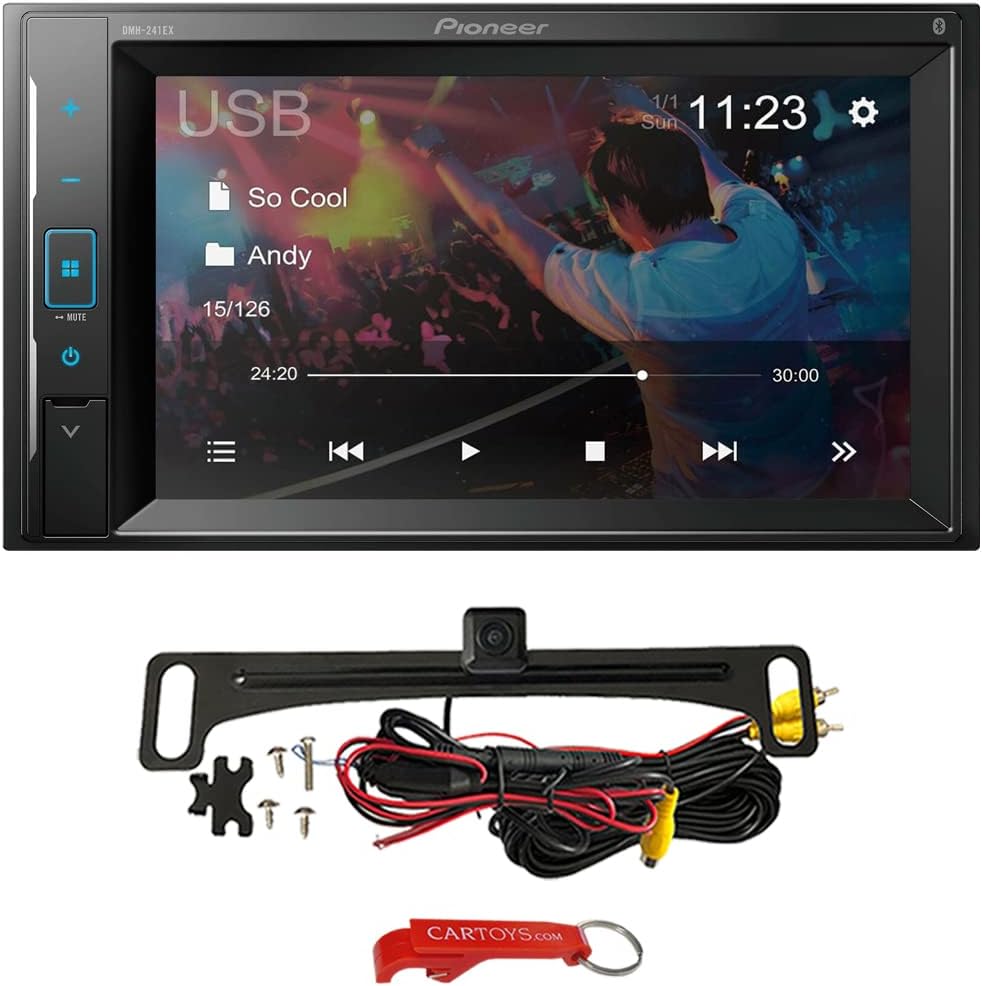 2-DIN Touchscreen Car Stereo with Backup Camera O5571