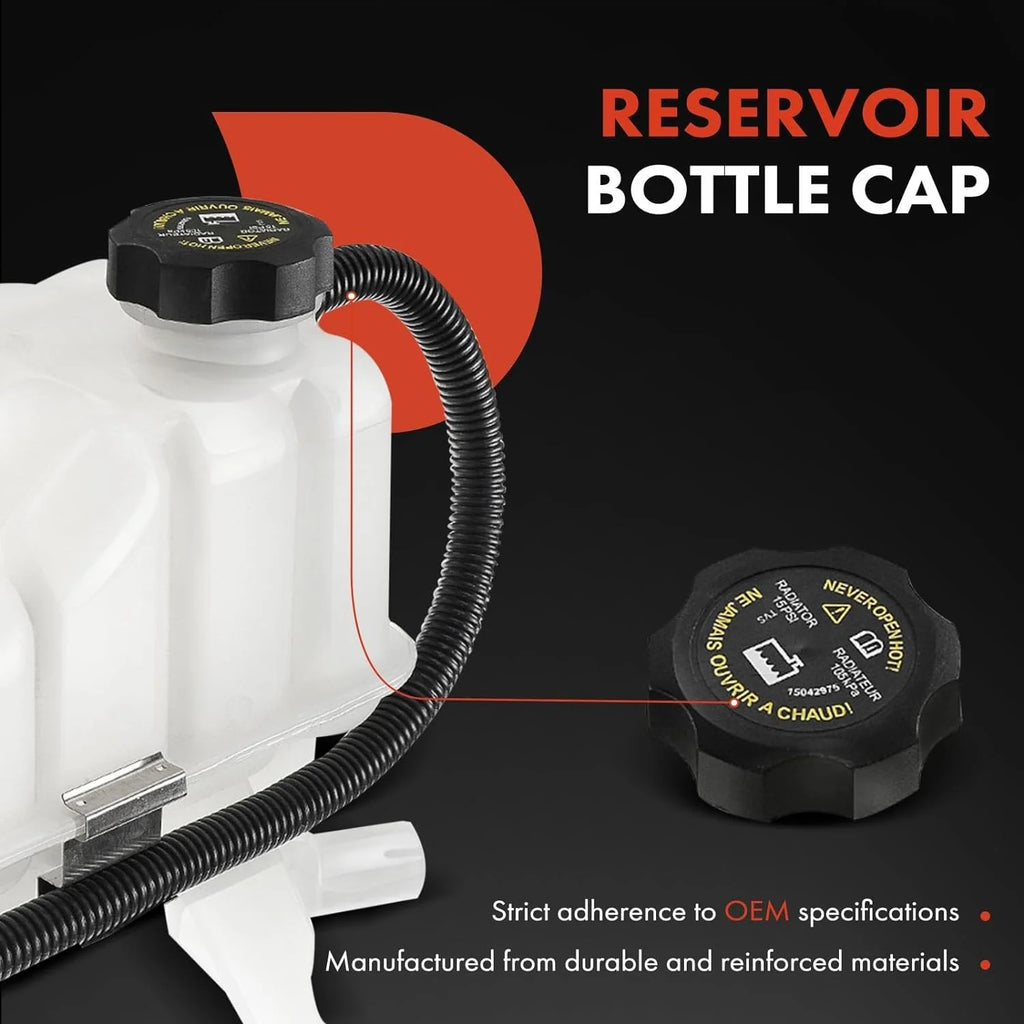 Engine Coolant Recovery Tank with Cap & Sensor S121357