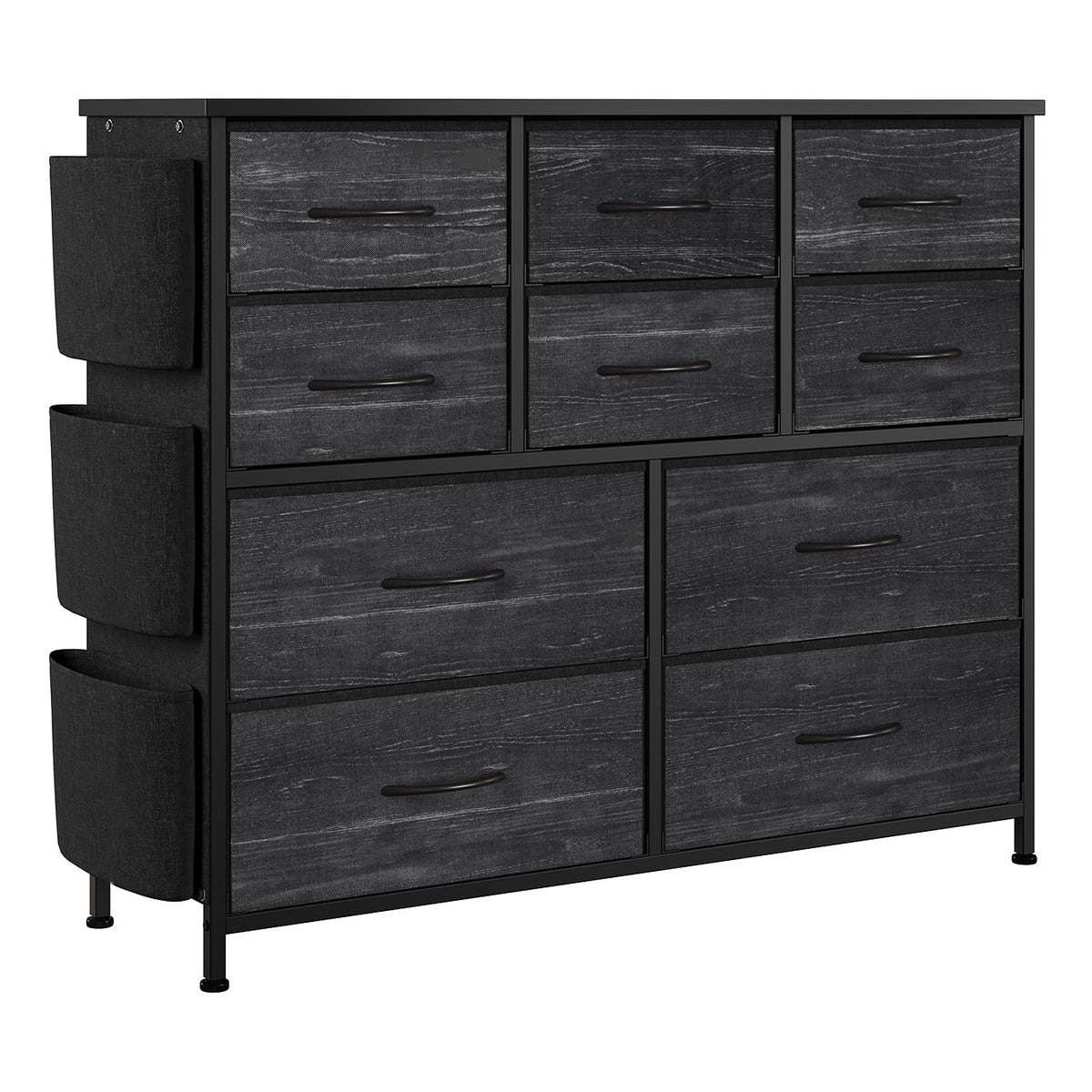 10 Drawers Wood Top Dresser V62532