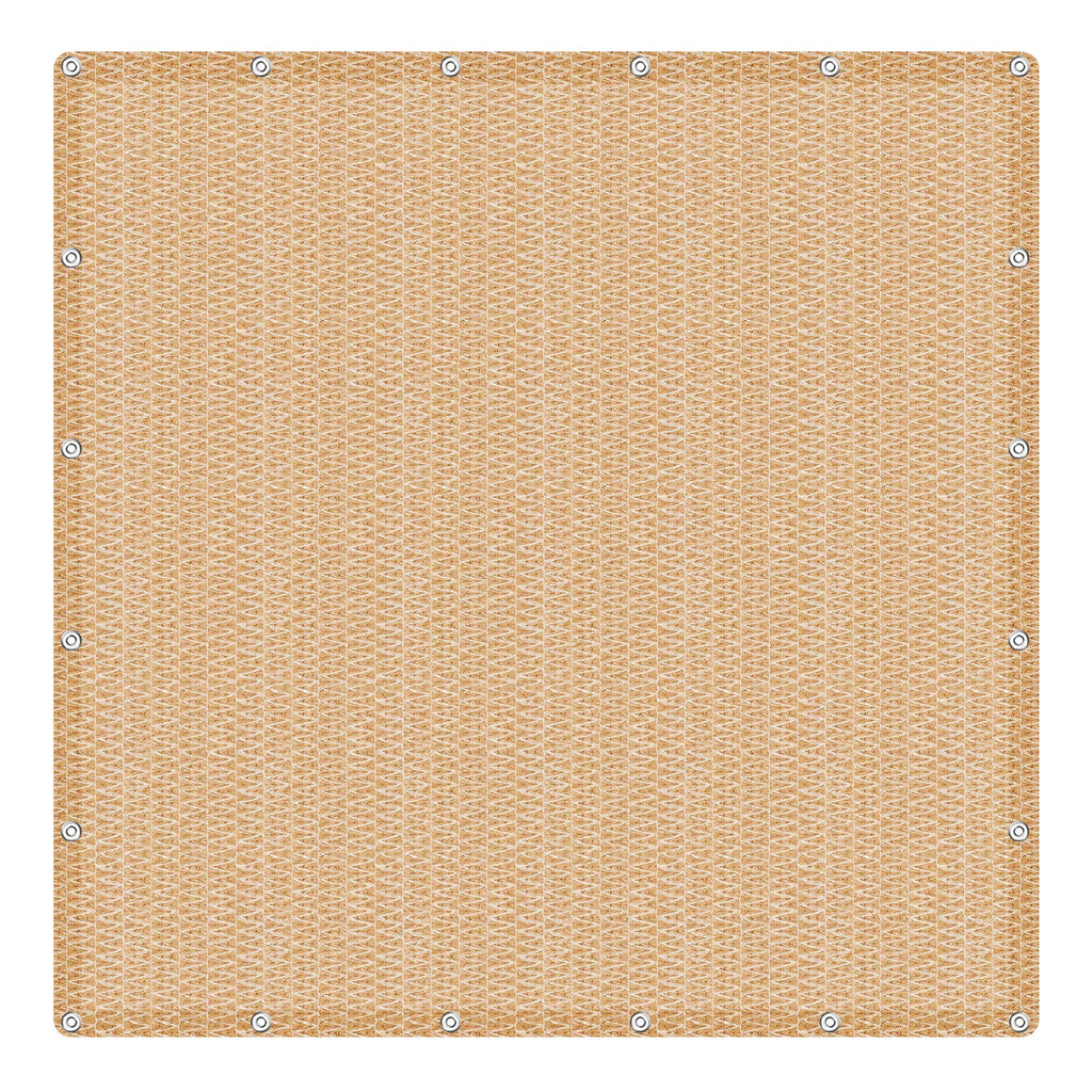 Beige 10'x10' Sunshade Netting C33347