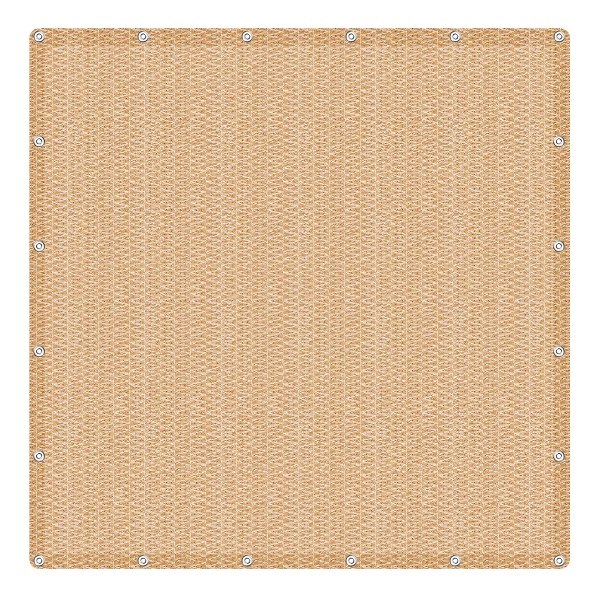 Beige 10'x10' Sunshade Netting C33347