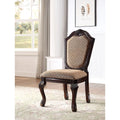Espresso Finish Wooden Dining Side Chairs 6pc Set N464