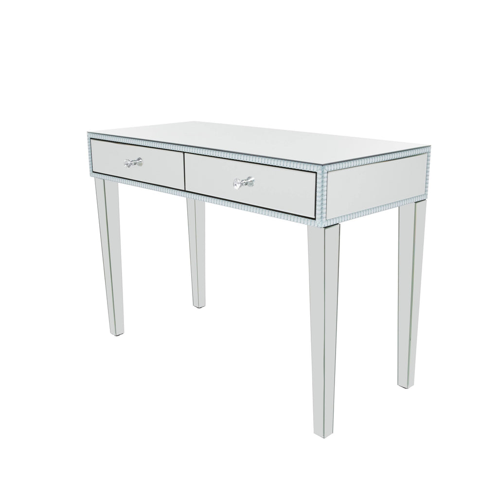 Silver MDF Glam Console Table X57989
